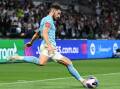 Socceroos forward Mathew Leckie is confident Melbourne City are hitting form at the right time. (James Ross/AAP PHOTOS)