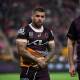 Adam Reynolds' biceps injury has compounded the Broncos' heavy loss to the Roosters. (Jono Searle/AAP PHOTOS)