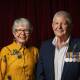 Lorn resident and war widow Kath Newman with New Zealand veteran Mike Williams who saved her husband's life in the Vietnam War. Picture by Marina Neil