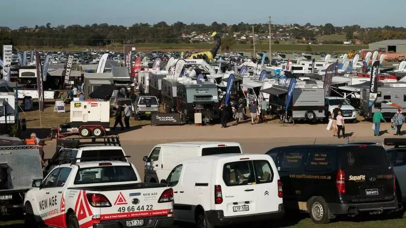 The Hunter Valley Caravan, Camping, 4WD, Fish and Boat Show is on at Maitland Showground. File picture