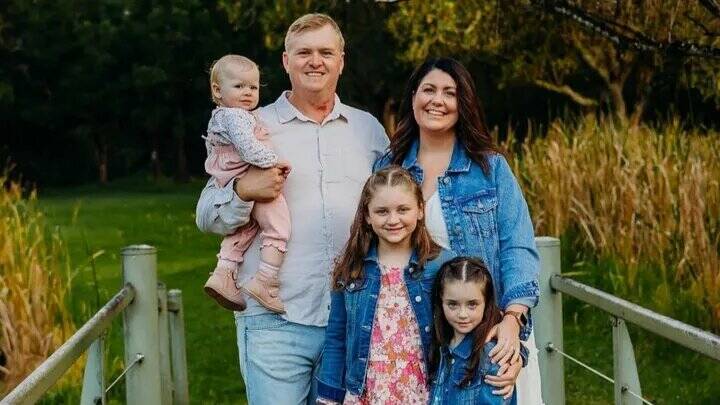 The Carey family of East Maitland. Picture GoFundMe.