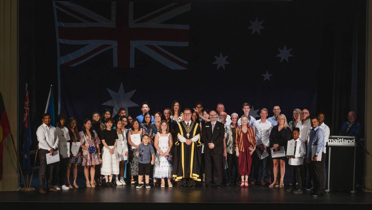 Maitland inducted 44 new Australian citizens on Friday, January 26. Pictures by Marina Neil