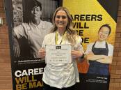 Newcastle region cook-off winning Ashleigh Handsaker from Maitland Vale. Picture supplied