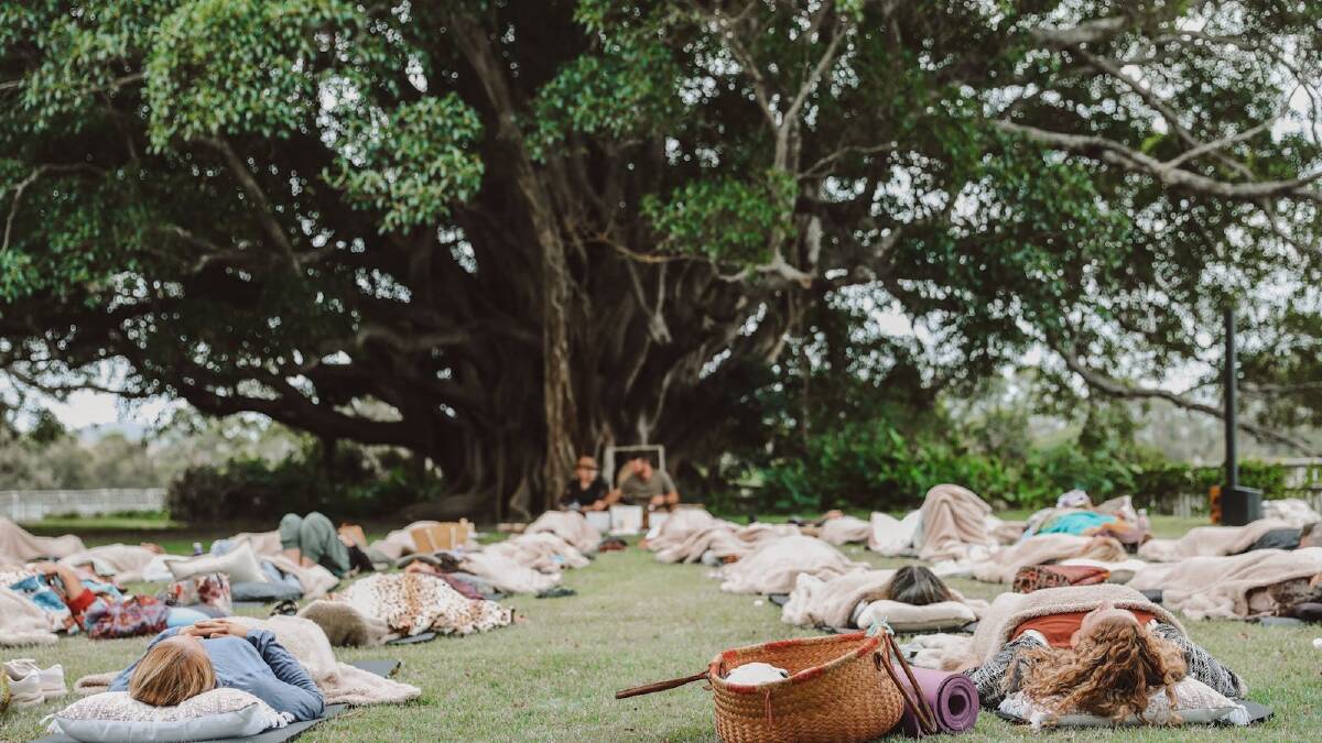 A special sound meditation is on at Tocal Homestead on Sunday afternoon. Picture supplied