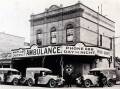 The original Maitland Ambulance Station in 1924 at 287 High Street. Picture supplied