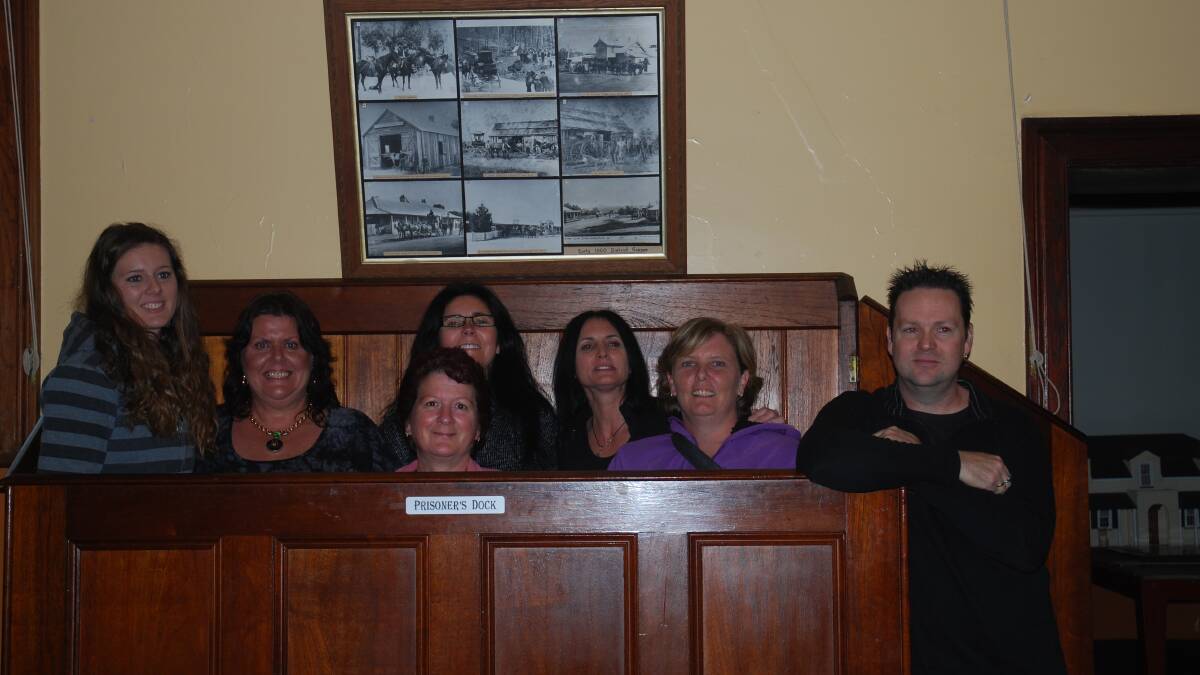 The Stroud paranormal investigation takes people to the old courthouse. Picture supplied.