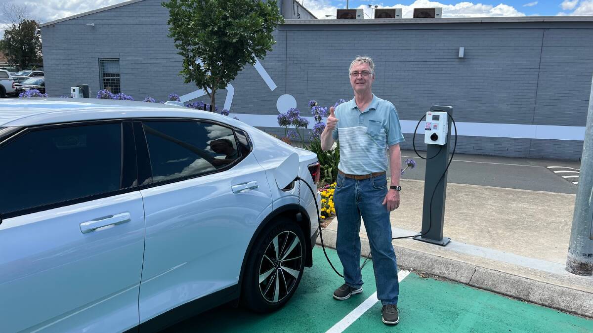 Five electric vehicle chargers have been installed across three