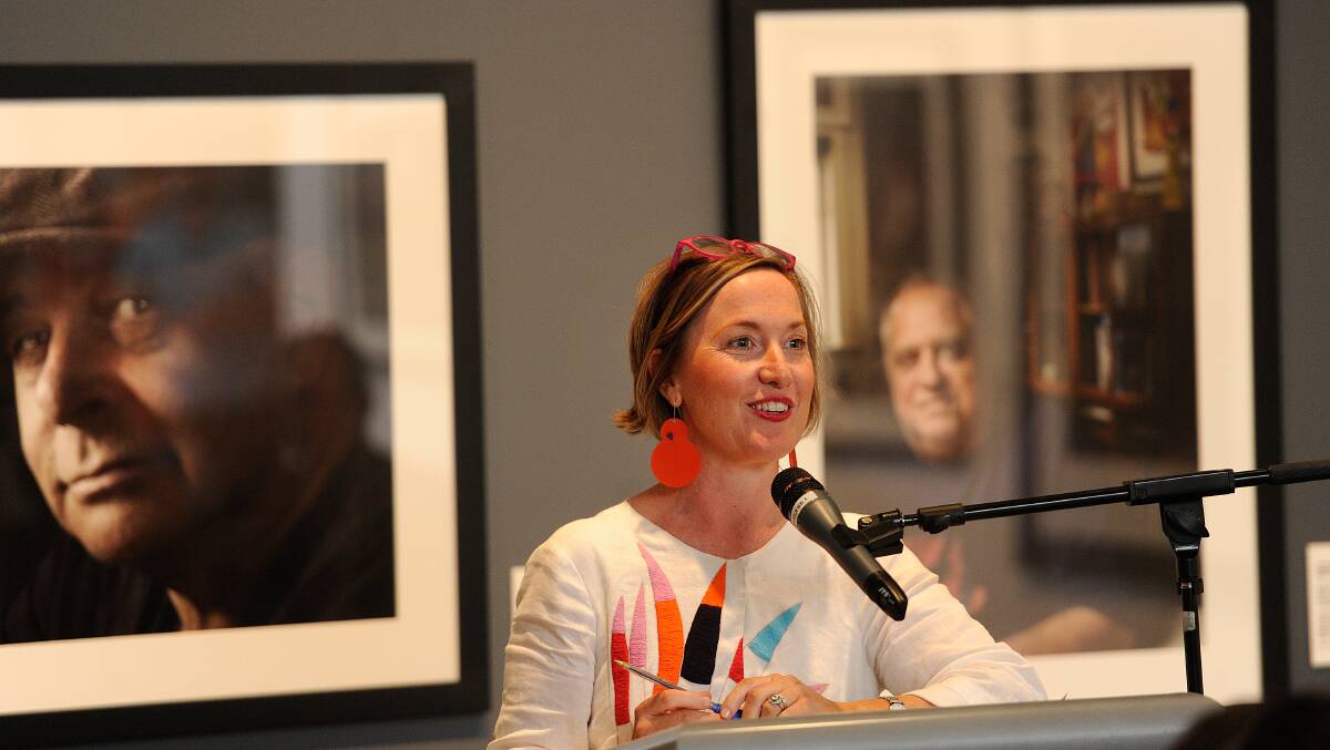 ART: MRAG director Brigette Uren, pictured, said all the proceeds from the fundraiser would go directly into the gallery's programs.