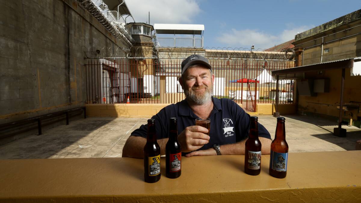 CHEERS: Dusty Miner founder Stu Duff will be offering three special beers at Bitter and Twisted Boutique Beer Festival. Picture: Jonathan Carroll