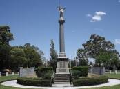 The Maitland Park War Memorial. Picture supplied