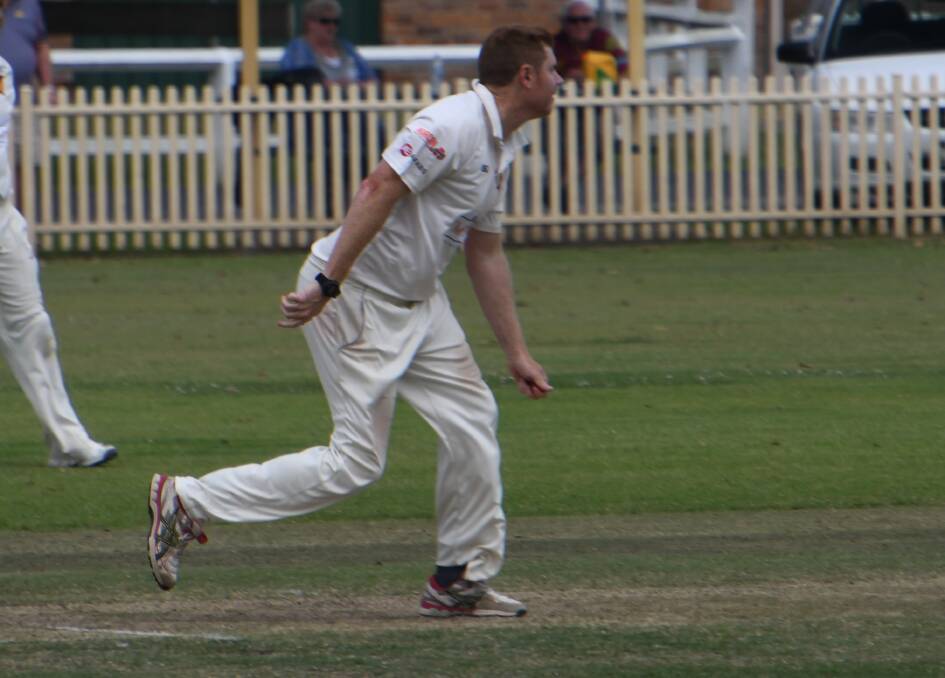 Match-winner: Nick Bower's 40 runs and four wickets proved decisive for City United.