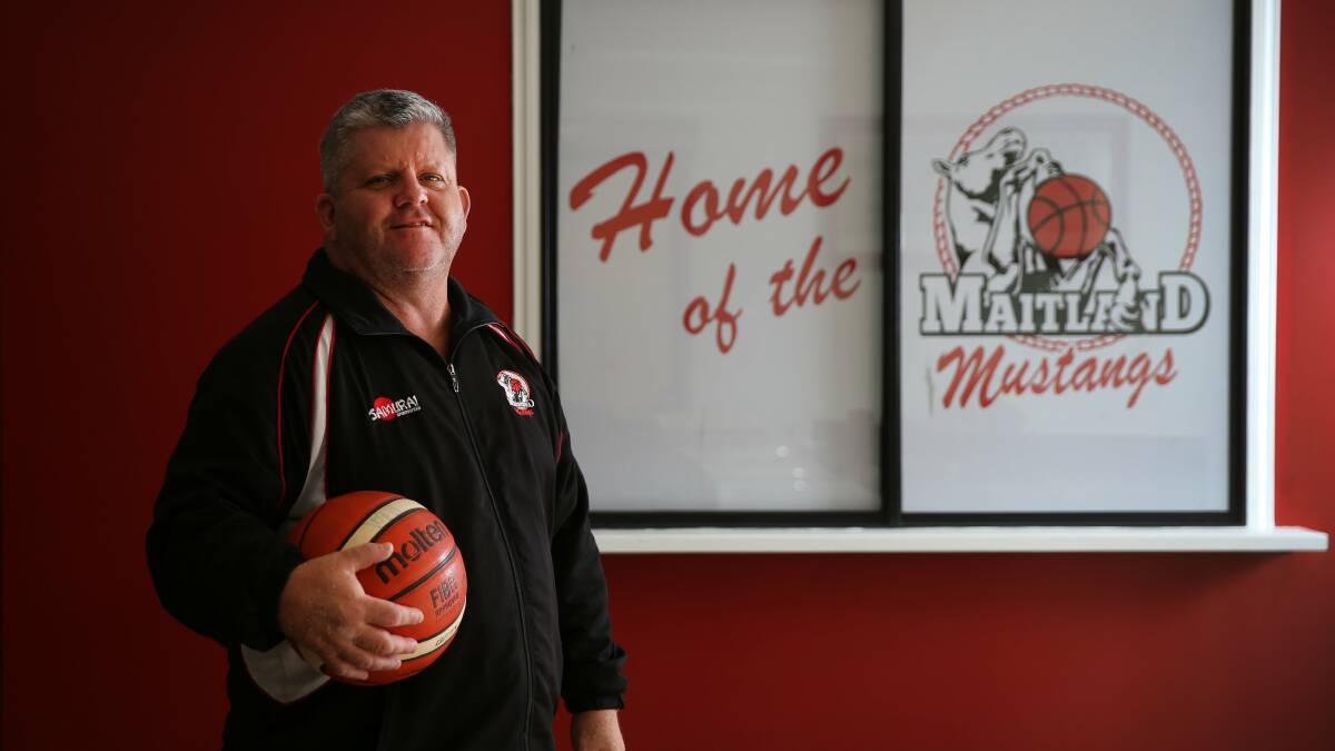 EXCITING: Maitland Basketball Association general manager Graeme Cotton says the national under-14 basketball championship will bring $2.5 million to the Maitland economy. Photo by Marina Neil 