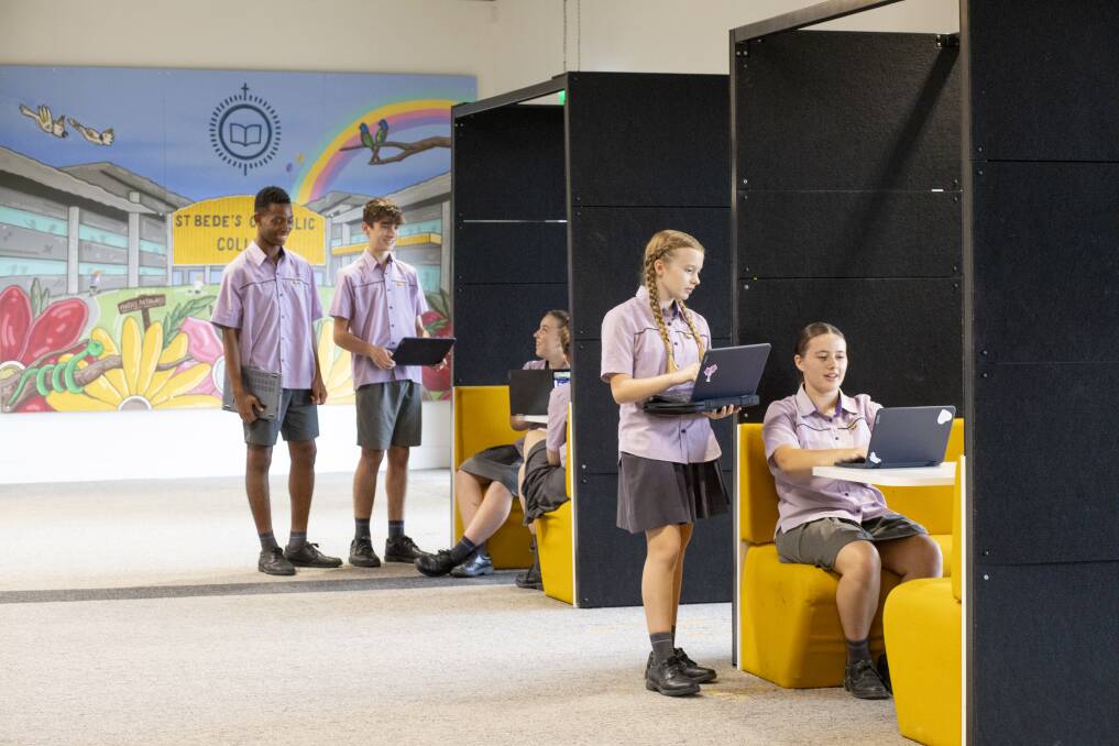 Catholic Schools such as St Bedes Catholic College, Chisholm, ensure each and every student is known and receives a quality education in a supportive environment. Picture supplied