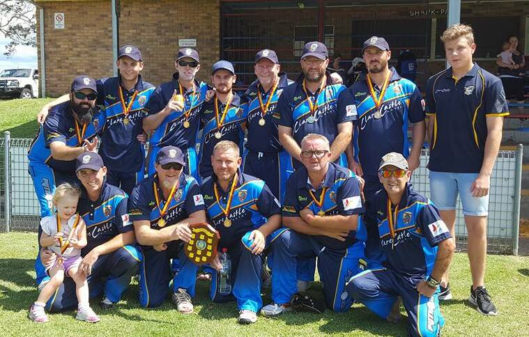 VICTORY: Port Stephens B-grade side, which defeated Hinton in the final on Saturday. 