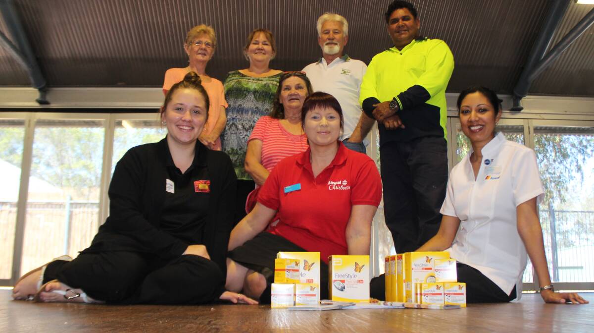 PARTNERSHIP: Mindaribba Local Aboriginal Land Council and Amcal Max Rutherford employees band together for a new program.
