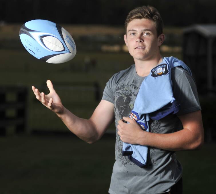 TEAM: Maitland’s Pasami Saulo and Cessnock’s Brodie Jones (pictured) will compete as part of the NSW Blues under-18's side against Queensland tonight.