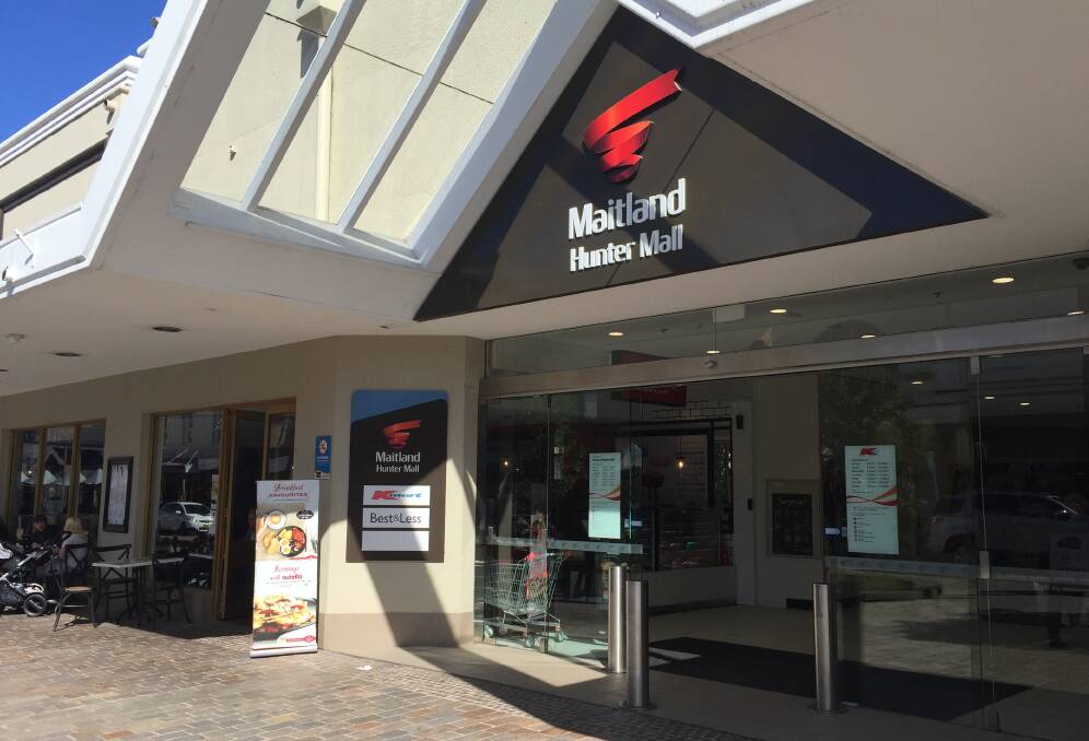 SALE: Maitland's Hunter Mall shopping centre on The Levee. 