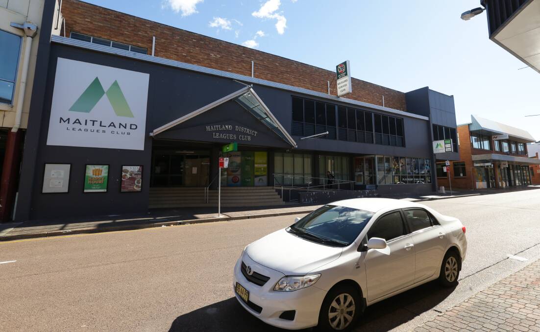 SOLD: Maitland District Leagues Club's sale was imminent after members voted in favour of amalgamation with Club Maitland City.