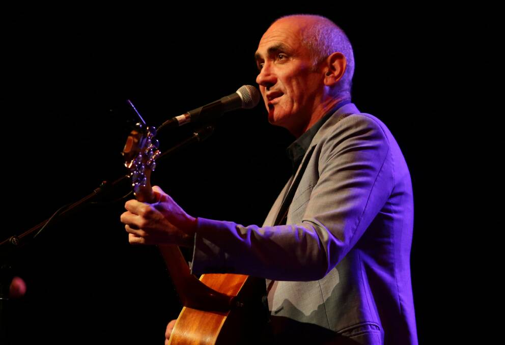 GROOVIN' ALONG: Paul Kelly, one of the big name acts at Groovin' The Moo at Maitland Showground on Saturday.    