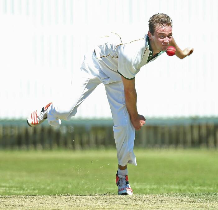 PACE ATTACK: Western Suburbs opening bowler Luke Kealy will be a key player for the Plovers when they take on minor premiers City United in this weekend's Maitland first grade grand final at Robins Oval. Picture by Marina Neil.