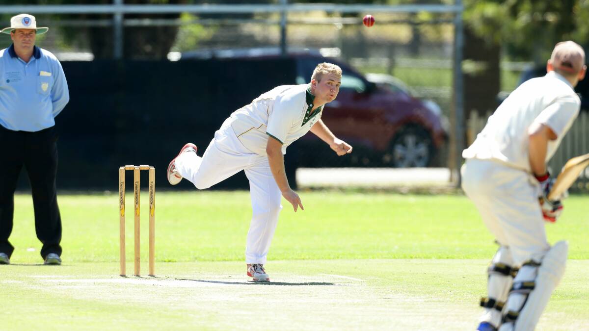 Action from day one between City United and Western Suburbs at Robins Oval