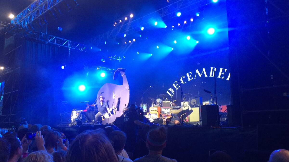 The Decemberists. Picture: NICK MILLIGAN.