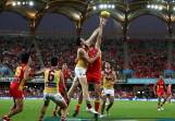 The Suns emerged victorious last time Queensland's AFL sides did battle. (Jason O'BRIEN/AAP PHOTOS)