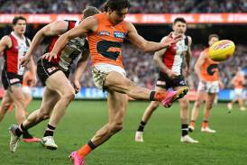 GWS's Toby Bedford is challenging his three-game suspension. Photo: James Ross/AAP PHOTOS