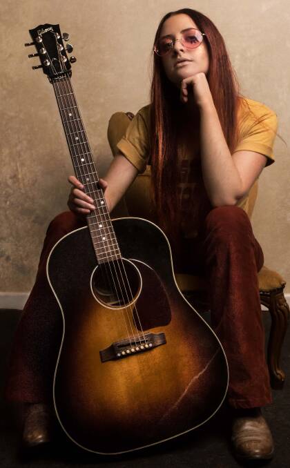 NEW TALENT: Songwriter Tori Forsyth, pictured, said writing her album was a "cathartic" process.