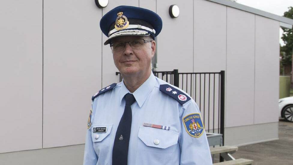 Corrective Services Commissioner Peter Severin.