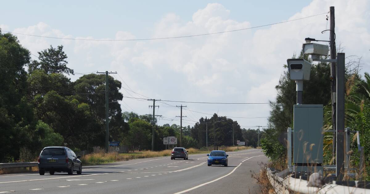 EARNER: The speed camera on the New England Highway at Lochinvar generated $299,815 in fines in the past financial year, new figures show. Picture: NICK BIELBY