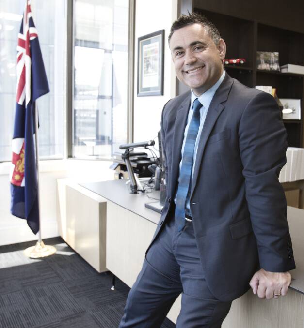 ADVICE AVAILABLE: NSW Small Business Minister John Barilaro is encouraging people to use the Small Biz Bus when it visits the Hunter.